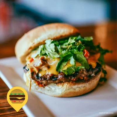 Philly Cheesesteak Burger