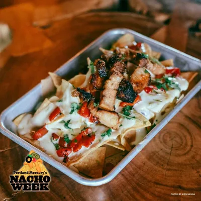 Crispy Pork Belly Nachos